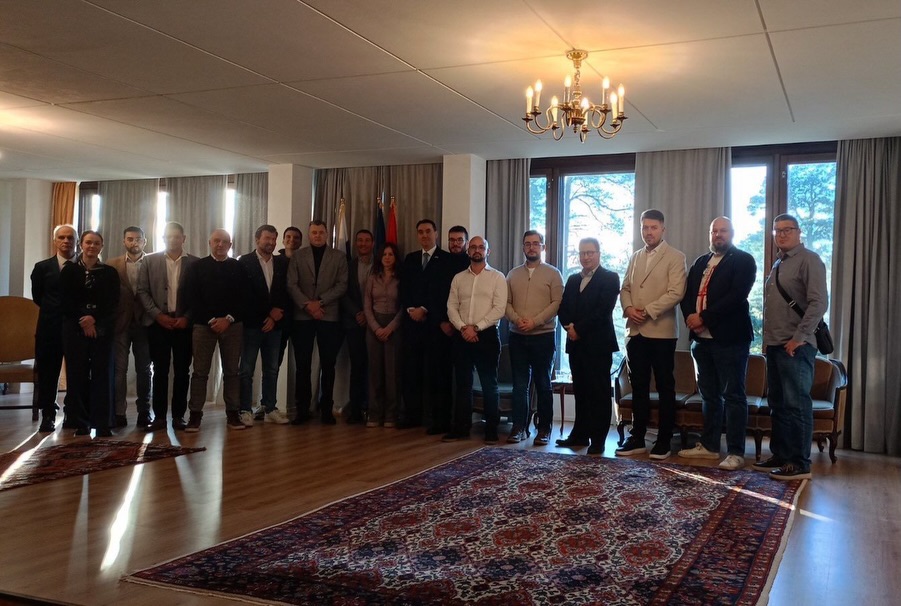 Delegacija NTP Čačak posetila Ambasadu Srbije u Helsinkiju tokom Slush-a 2025